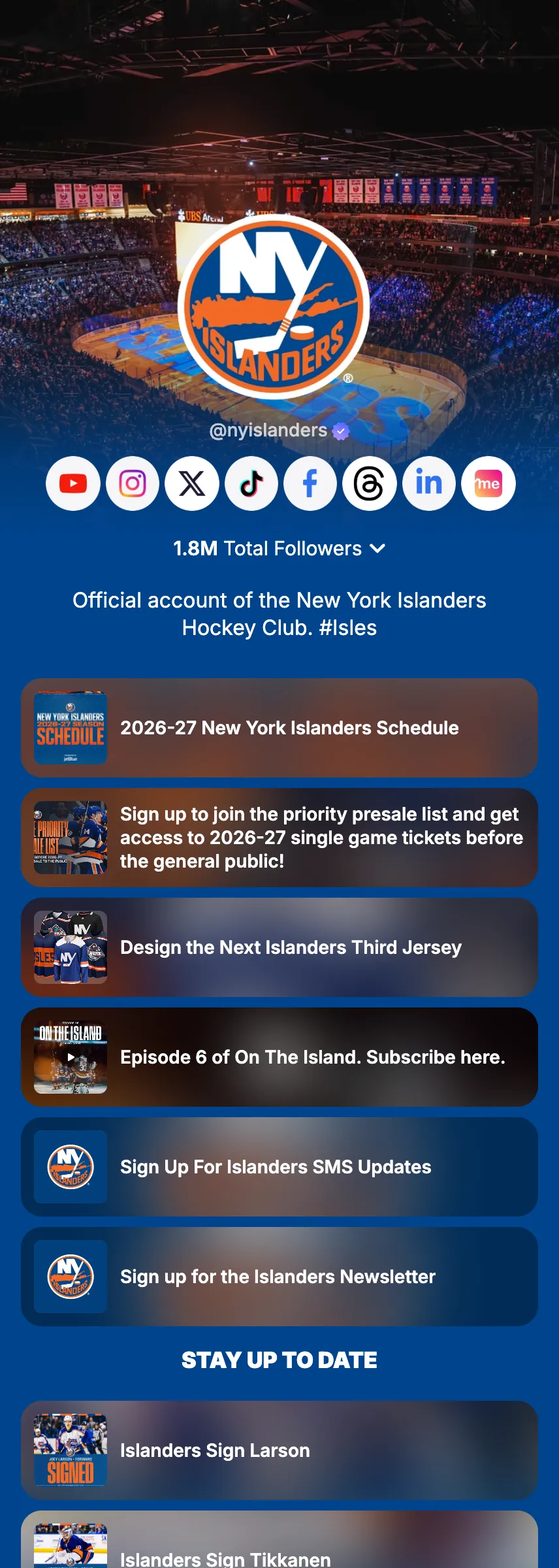 nyislanders
